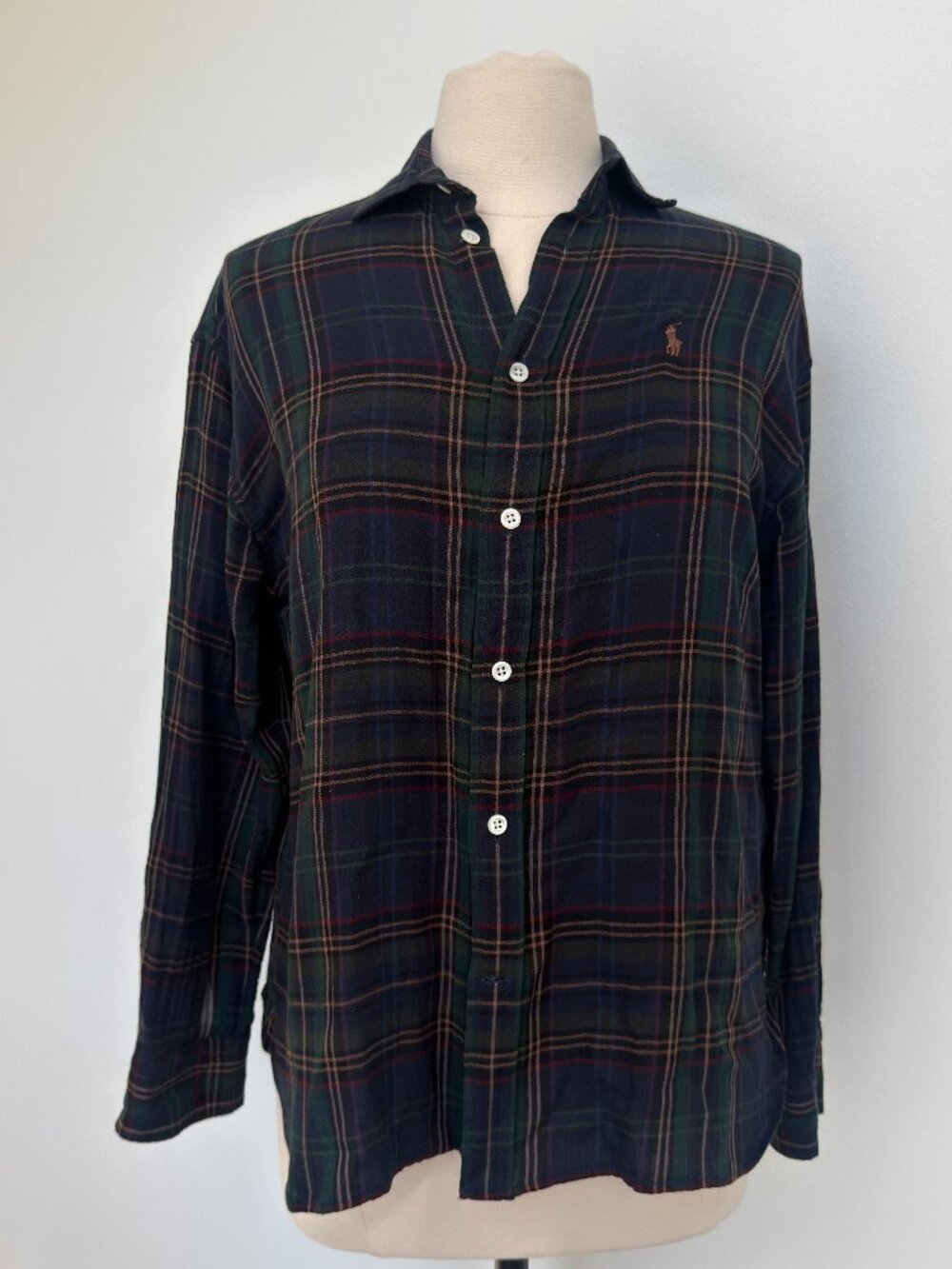Polo Ralph Lauren Plaid Relaxed-Fit Button Down